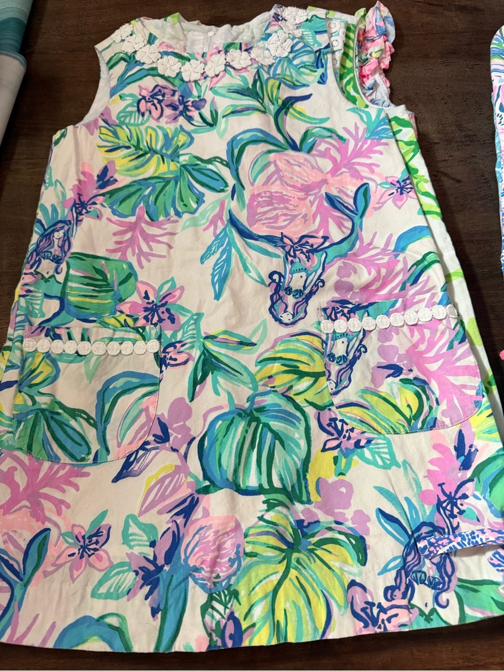 Lilly Pulitzer Mermaid Sundress in Lilac, Blue and Green